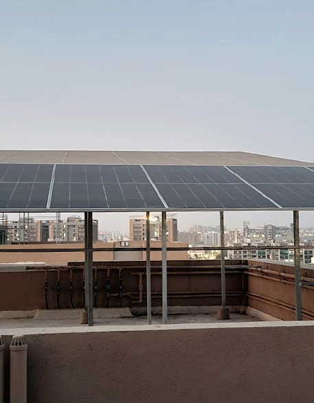 Solar technology and community in Gandhinagar