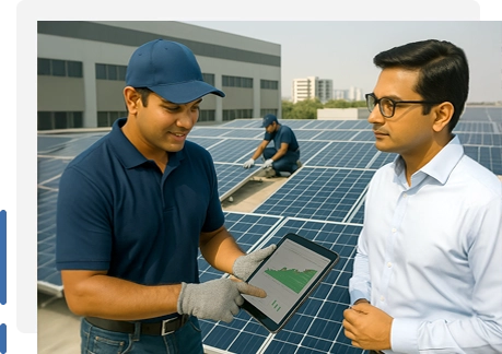 Image for the commercial solar solutions in Ahmedabad