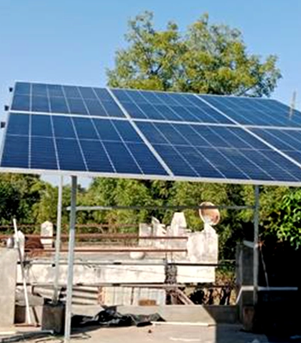 Solar technology and community in Gandhinagar image