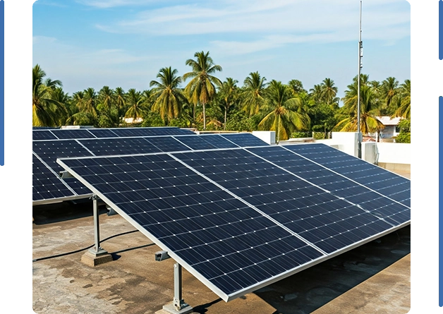 Customized high-efficiency solar solutions