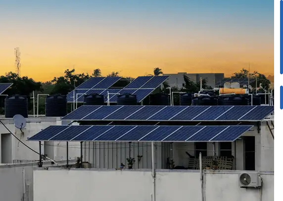 Solar rooftop system in Gujarat providing renewable energy