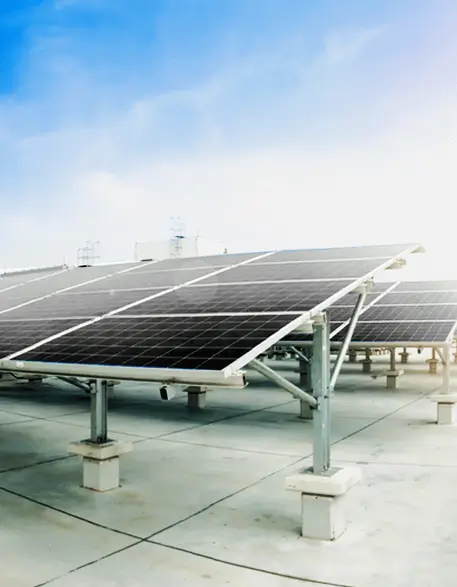 Installing commercial solar installation at business