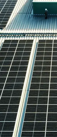 High quality commercial solar installation in Gujarat