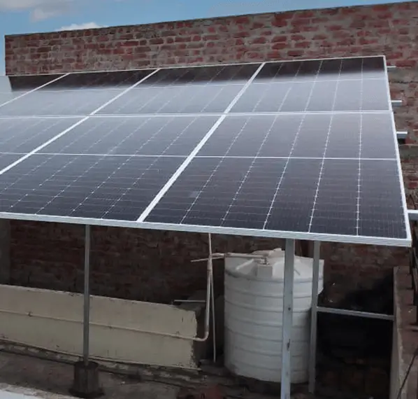Sunboost energy install Residential solar system in Gujarat